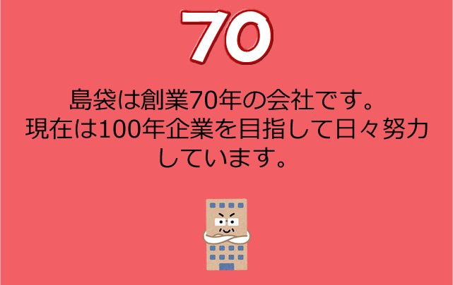 数字 | 金物・工具のことなら沖縄でNo.1の卸問屋「島袋」│株式 数字 | 金物・工具のことなら沖縄でNo.1の卸問屋「島袋」│株式